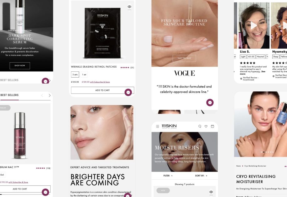 NoVoiceStudio created a sophisticated, minimalist design that emphasizes product quality and scientific innovation. Clean layouts with premium typography and subtle animations enhance the luxury experience.